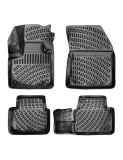 Set covorase auto din cauciuc tip tavita Peugeot 5008 II 2017-