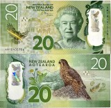 !!! RARR : NOUA ZEELANDA - 20 DOLARI 2018 - P 193 b - UNC / POLIMER // NU TRIMIT PRIN CURIER
