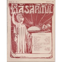 Revista Rasaritul nr. 7 din martie 1928