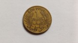 Tunisia-1 Franc 1921, Africa