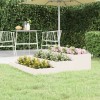 VidaXL Jardinieră, alb, 107x107x27 cm, lemn masiv de pin 823914