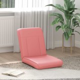 vidaXL Scaun de podea Roz 50 x 73 x 60 cm Piele artificială 42028165