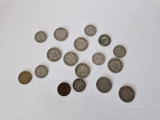 Lot de 16 Monede Germania-5 Deutsches Reich Mark Perioada 1876-1906, Europa, Cupru-Nichel