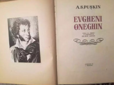 Evgheni Oneghin, de A.S. Puskin, 1954, G. Lesnea, 10 litografii Perahim,11x16 cm foto