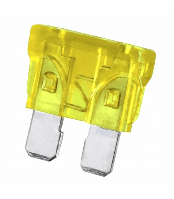 Siguranta 19x13mm 20A galben auto