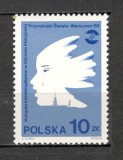 Polonia.1986 Congres ptr. mentinerea pacii Moscova MP.187, Nestampilat