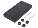 Carcasă Universală ABS Neagră 68mm x 129mm x 20mm, KRADEX