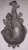 CY - Vide-Poche deosebit mai vechi / aluminiu / 7,50 cm x 15,50 cm x 2 cm (adancimea) / Stare!, Vase