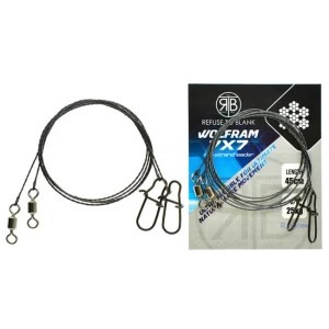 Strune RTB Duo Lock Wolfram Leaders 35cm - 15kg foto