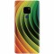 Husa silicon pentru Huawei Mate 20, 3D Multicolor Abstract Lines