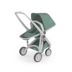 Carucior Greentom Reversible 100% Ecologic Grey Sage foto