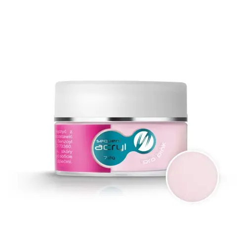 Pudră acrilică Silcare Sequent Acryl &ndash; Pro Pink, 12g