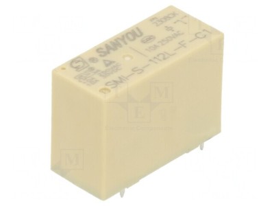 Releu electromagnetic SPDT 12V 12A foto