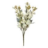 Cumpara ieftin Floare artificiala alba verde 10x10x51 cm