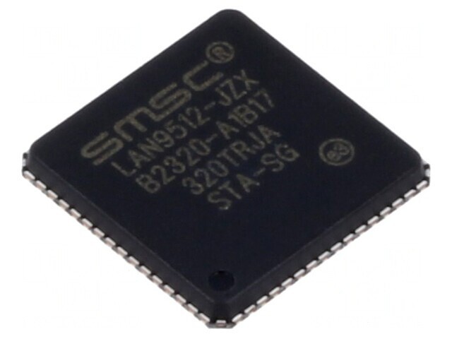 Controler Ethernet 10/100Base-T 3.3V QFN64
