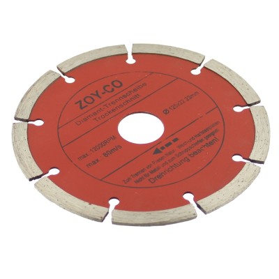 Disc diamantat intrerupt, ZAY-CO, 125mm - 200749 foto