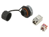 Soclu RJ45 Cat 5e Ecranat IP67 8p8c