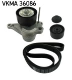 SKF VKMA 36086 Set curea transmisie cu caneluri