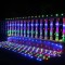 Instalatie Craciun, Tip Plasa, IP 44, 20 x 1 m, 800 LED-uri, Multicolor, 8 jocuri de lumini, Transformator fara telecomanda, Interconectabila, Prelung