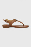 MICHAEL Michael Kors sandale MK femei, culoarea maro, 40U2MKFA1L