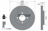 TEXTAR 92287003 PRO Disc frana