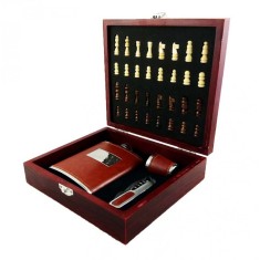 Sah cu Plosca si Pahar Set Cadou WZ2315