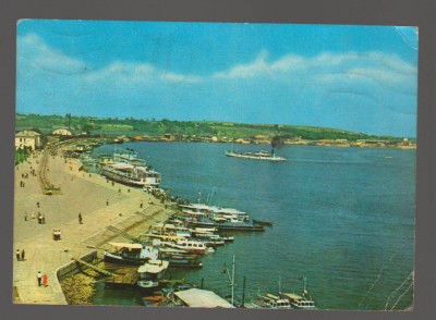 CPIB 17812 CARTE POSTALA - TULCEA, VEDERE DIN PORT foto