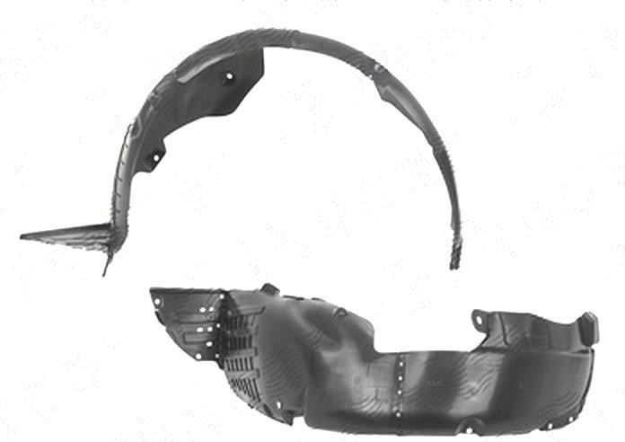 Carenaj aripa interioara, aparatori noroi Kia Soul (Am), 07.2013-2014, fata, Dreapta, polipropilena (PP/PPE)