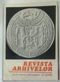 REVISTA ARHIVELOR ANUL LVIII, Vol. XLIII Nr. III de MIOARA TUDORICA, 1981