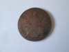 Rară! UK 1/2 Penny 1777 regele George III, Europa, Cupru (arama)