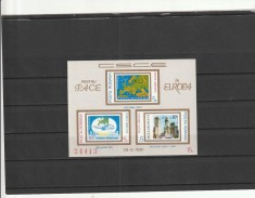 ROMANIA 1981 LP 1043 CONFERINTA PENTRU SECURITATE SI COOPERARE COLITA NEDANTELATA MNH NESTAMPILATA