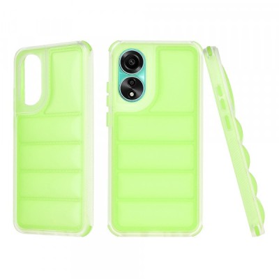 Husa pentru Oppo A78 4G, Techsuit, Wave Shield, Verde foto