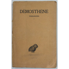 HARANGUES par DEMOSTHENE , TOME I , 1924