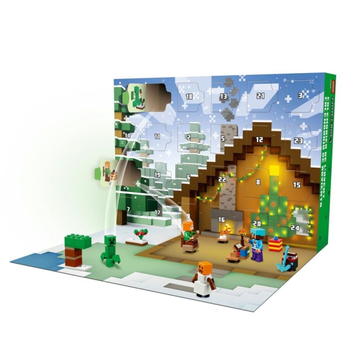 LEGO MINECRAFT CALENDAR ADVENT 2025 21280 SuperHeroes ToysZone