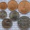 set 7 monede Mauritius 1, 2, 5, 10 cents 1/4, 1/2 1 rupee 1975 - 1978 UNC - A024