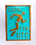 INSIGNA CUPA UTC ATLETISM 1978 UTM PCR