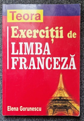 EXERCITII DE LIMBA FRANCEZA - Gorunescu foto