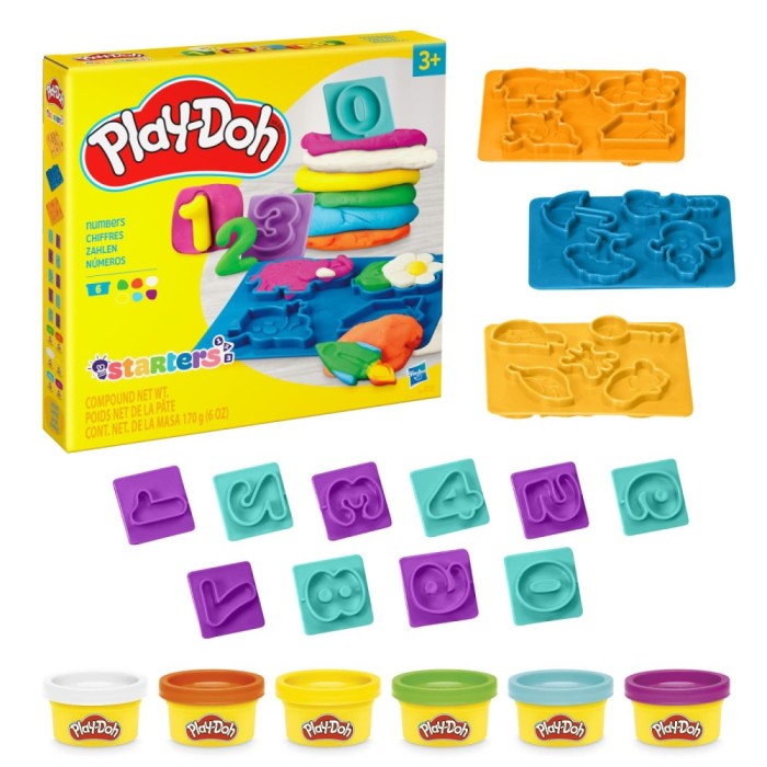 PLAY DOH SET FORME CIFRE