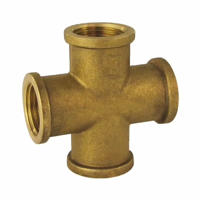 Cruce alamă 3/4" KLASEBO