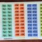 TIMBRE ROMANIA LP841/1974 Centenarul curselor de cai -SET 6 coli -50 - MNH