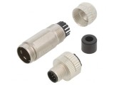 Mufă M12 8-Pin Tată DeviceNet/CANopen IP65 pe Cablu