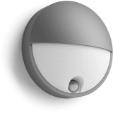 Aplica exterior cu senzor Capricorn 1x6W Led, Antracit, Philips