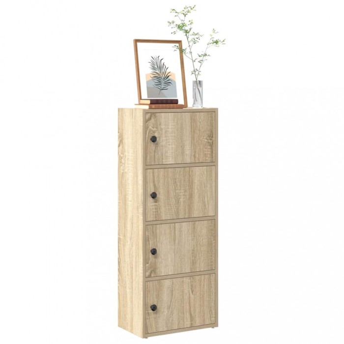 vidaXL Bibliotecă, stejar sonoma, 40x24x102 cm, lemn prelucrat 860375