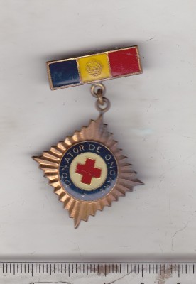 bnk ins Insigna Donator de onoare - RSR foto