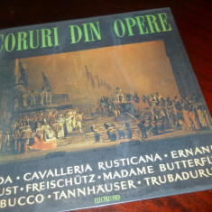 Coruri Din Opere: Aida, Faust, Madame Butterfly, Nabucco vinil Electrecord