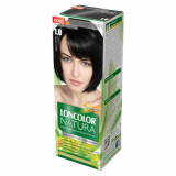 Vopsea de Par Permanenta LONCOLOR Natura 1, Negru Intens, 100 ml, Vopsea Par LONCOLOR, Vopsea Permanenta Par LONCOLOR, Vopsea Naturala, Vopsea Natura