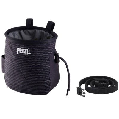 Sac pentru magneziu PETZL Saka Bag chalk stripes foto
