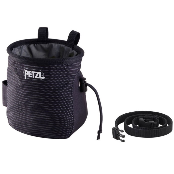 Sac pentru magneziu PETZL Saka Bag chalk stripes