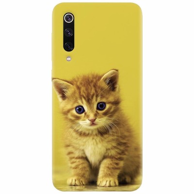 Husa silicon pentru Xiaomi Mi 9, Baby Kitten foto