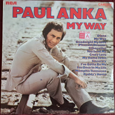 Disc Vinil Paul Anka - My Way-RCA Camden-CDS 1134